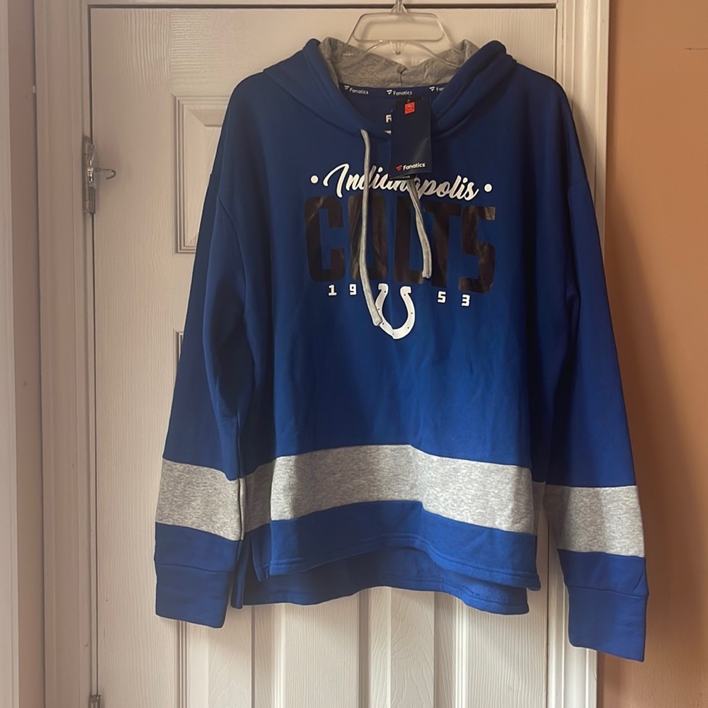 NFL Fanatics  Indianapolis Colts  women’s hoodie- Size 2x new with tags